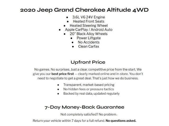 jeep grand cherokee 2020 1C4RJFAG4LC178192 image jeep grand cherokee 2020 1C4RJFAG4LC178192 image